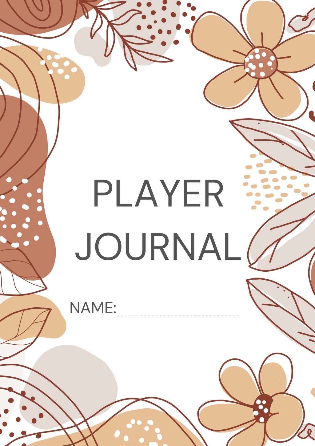 Player Journal - 20 Weeks